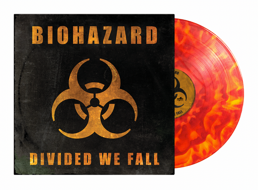 Biohazard - Divided We Fall - Fire Ghostly Vinyl
