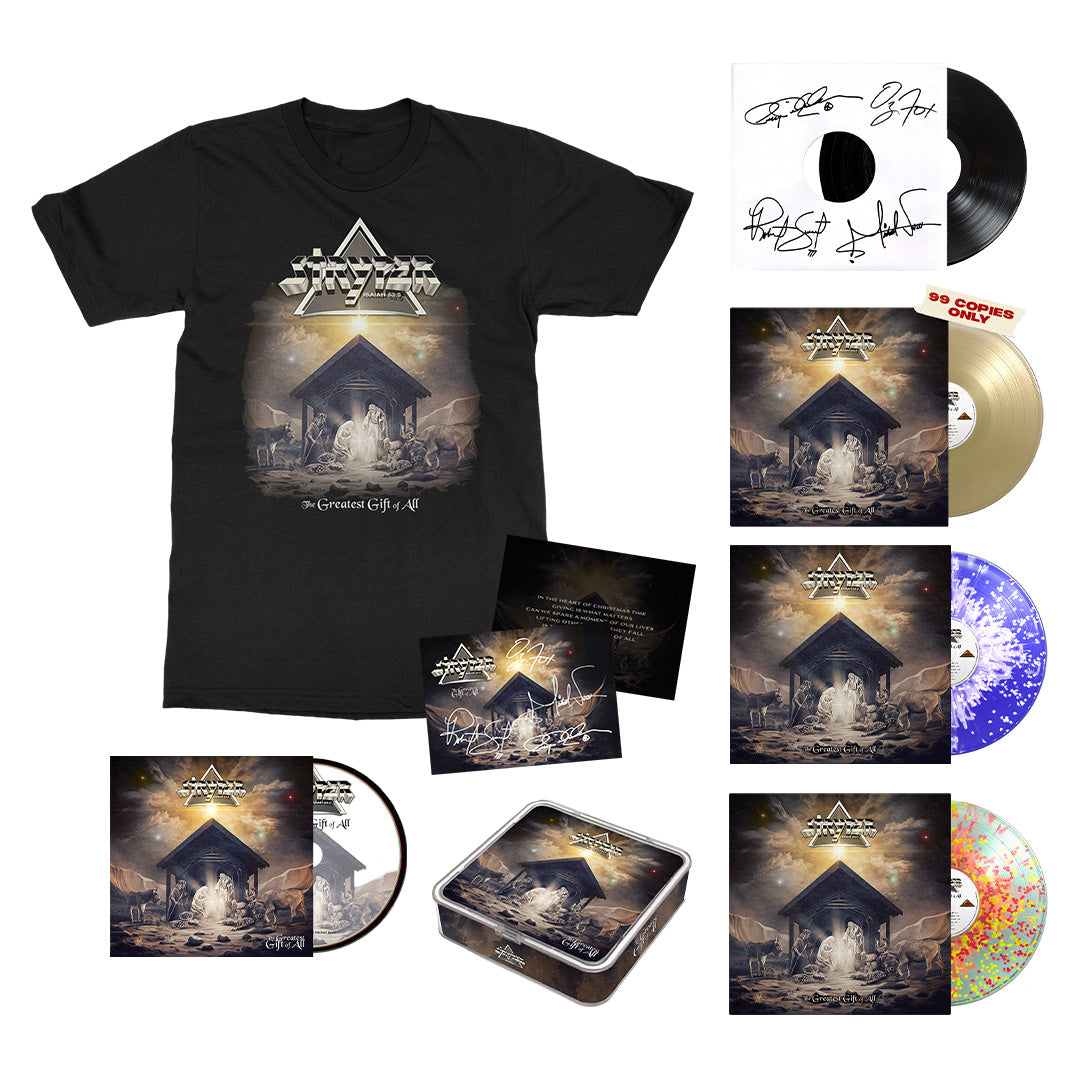 Stryper - The Greatest Gift Of All - Signed Completist Bundle
