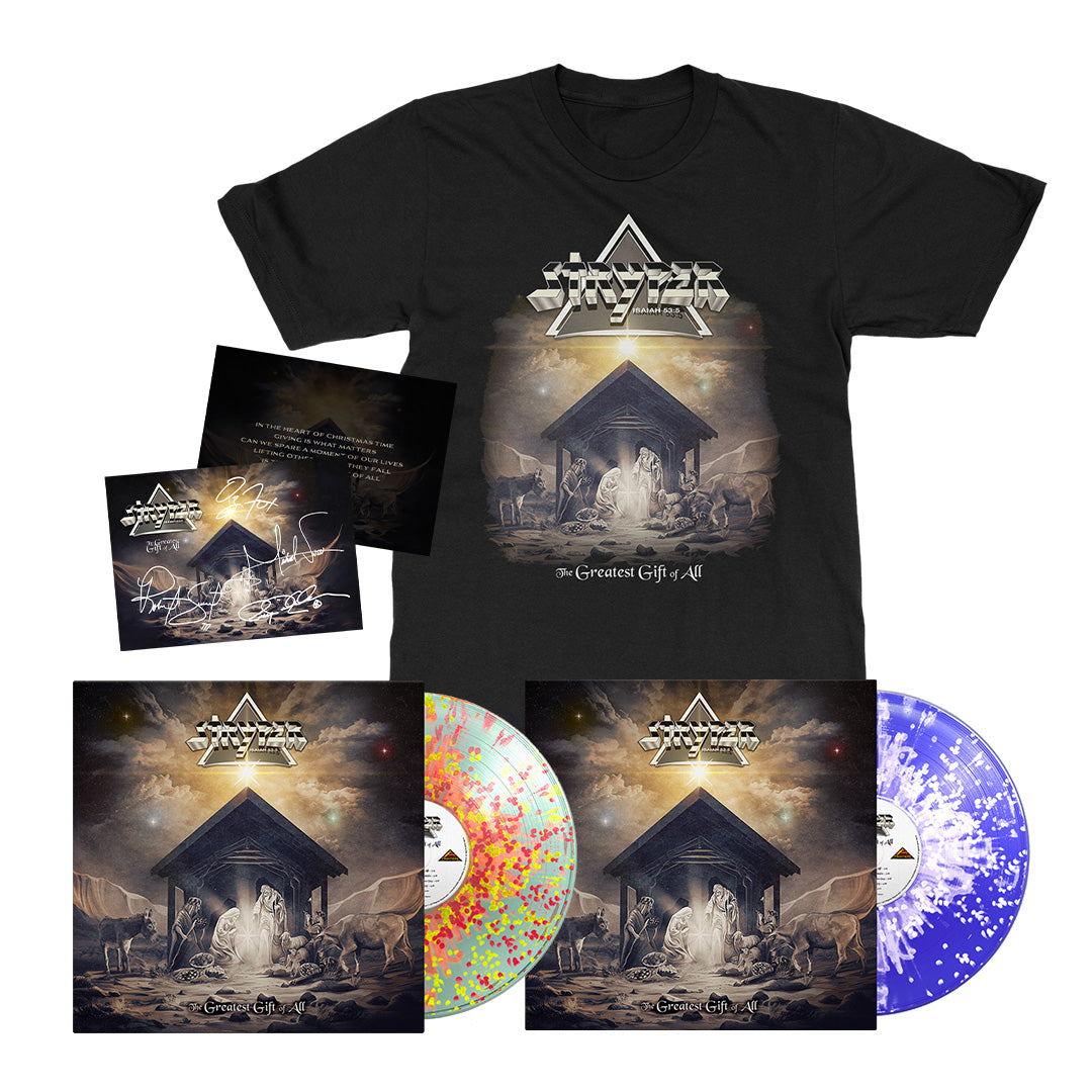Stryper - The Greatest Gift Of All - Signed Vinyl Bundle