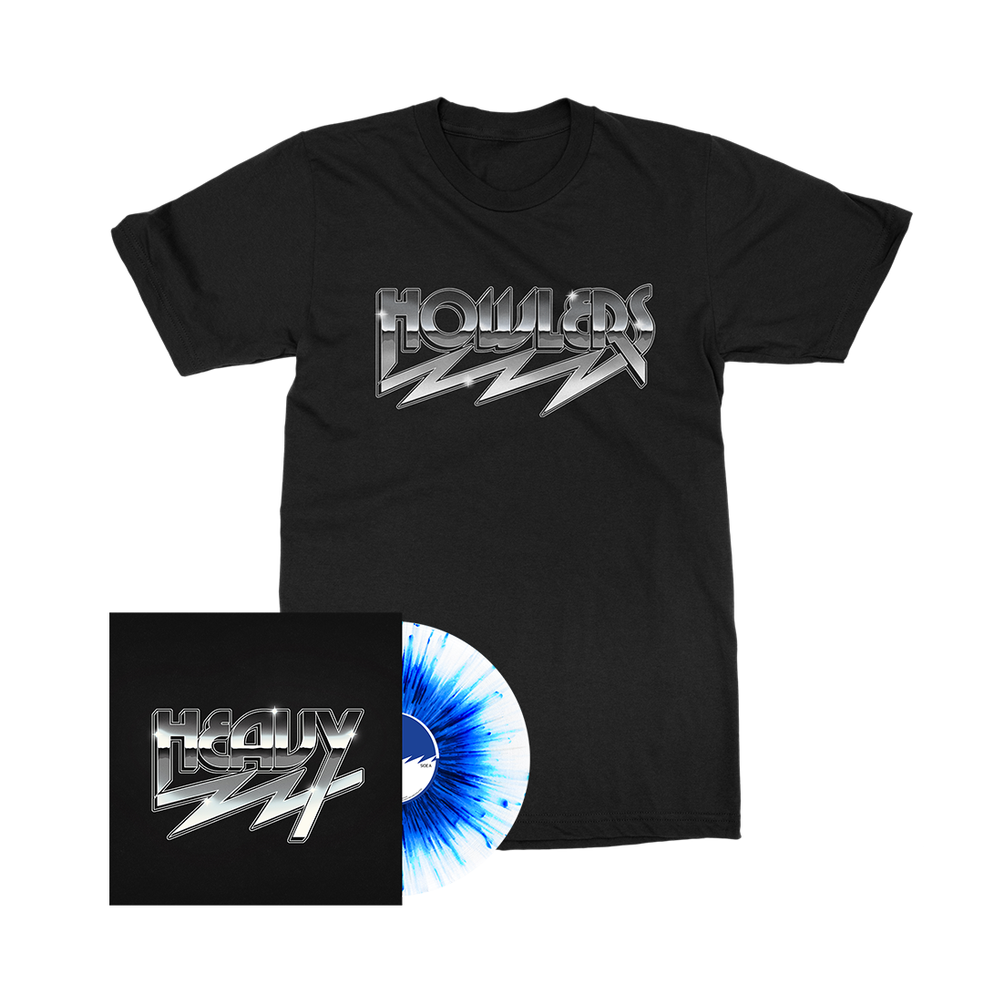 The Howlers - Heavy - Splatter LP Merch Bundle