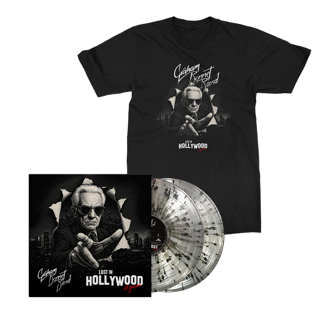 Graham Bonnet Band - Lost In Hollywood Again (Live) - Splatter Vinyl + Tee