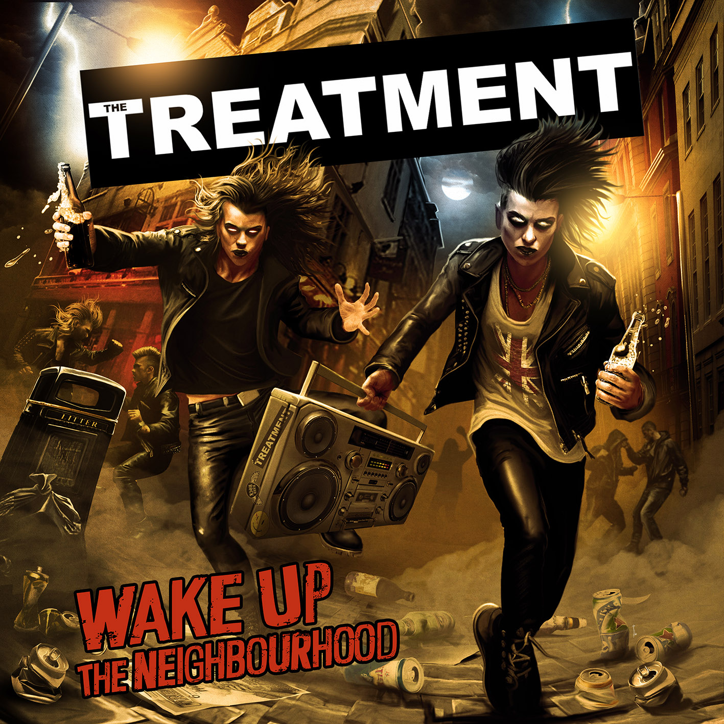 THE TREATMENT - WAKE UP THE NEIGHBOURHOOD - CD + LP Bundle