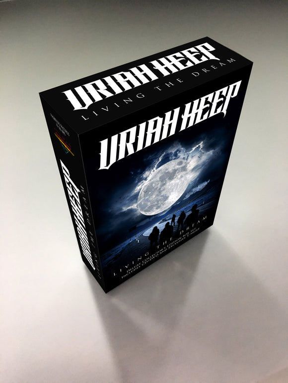 URIAH HEEP - Living The Dream - CD+DVD+T-Shirt