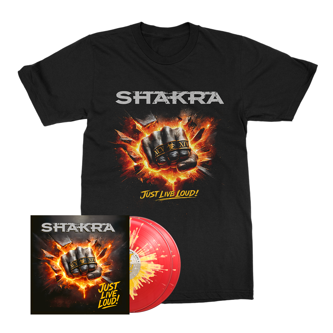 Shakra - Just Live Loud! - Vinyl Merch Bundle