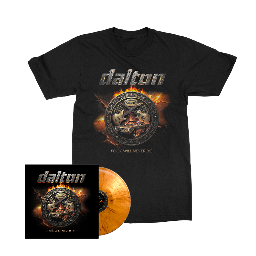 Dalton - Rock Will Never Die - Vinyl Merch Bundle
