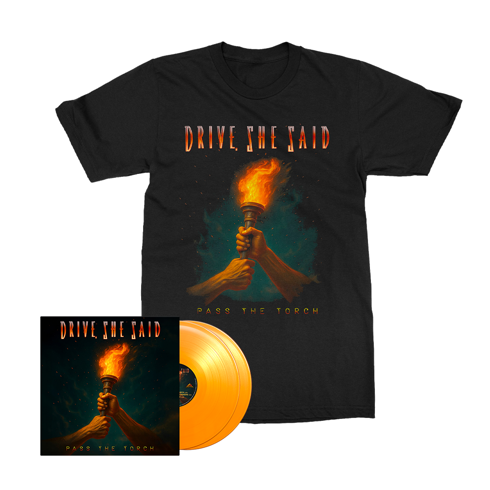 Drive, She Said - Pass The Torch - Vinyl Merch Bundle