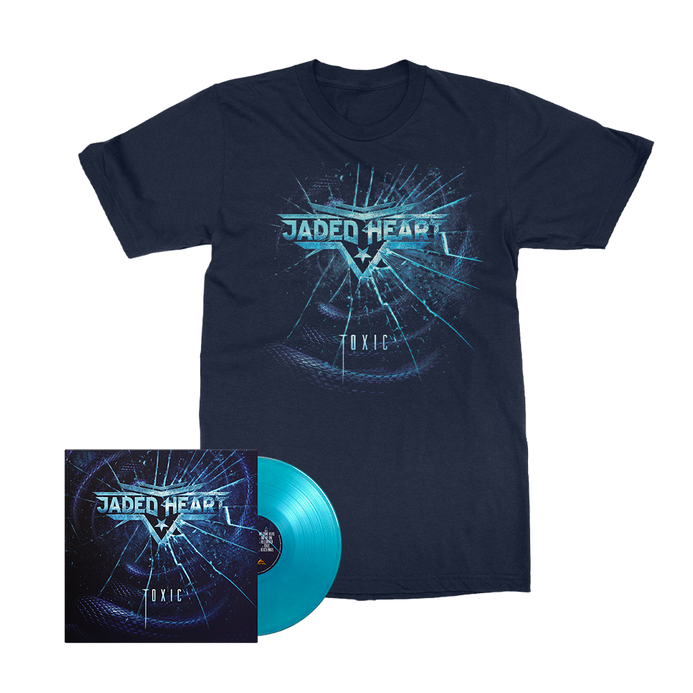 Jaded Heart - Toxic - Vinyl Merch Bundle