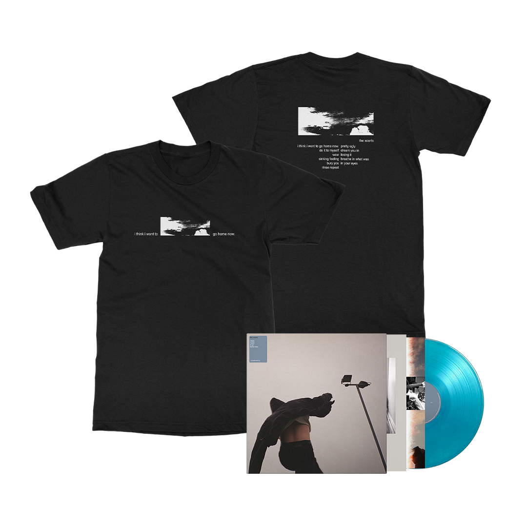 The XCERTS - i think i want to go home now. - Vinyl Merch Bundle
