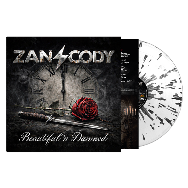 Zan Cody - Beautiful 'N Damned - White Black Splatter LP Zan Cody - Beautiful 'N Damned - White Black Splatter LP