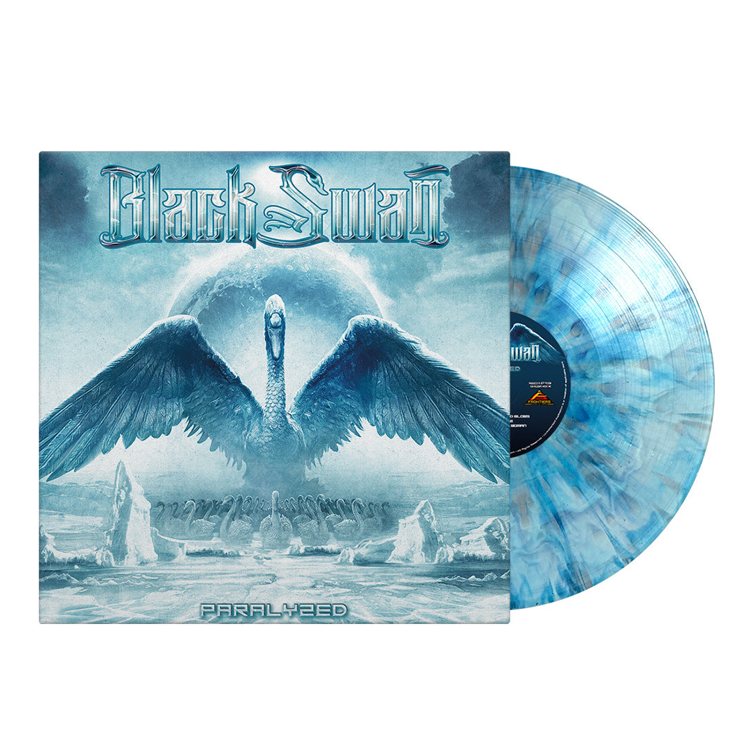 Black Swan - Paralyzed - White/Blue Iris Splatter