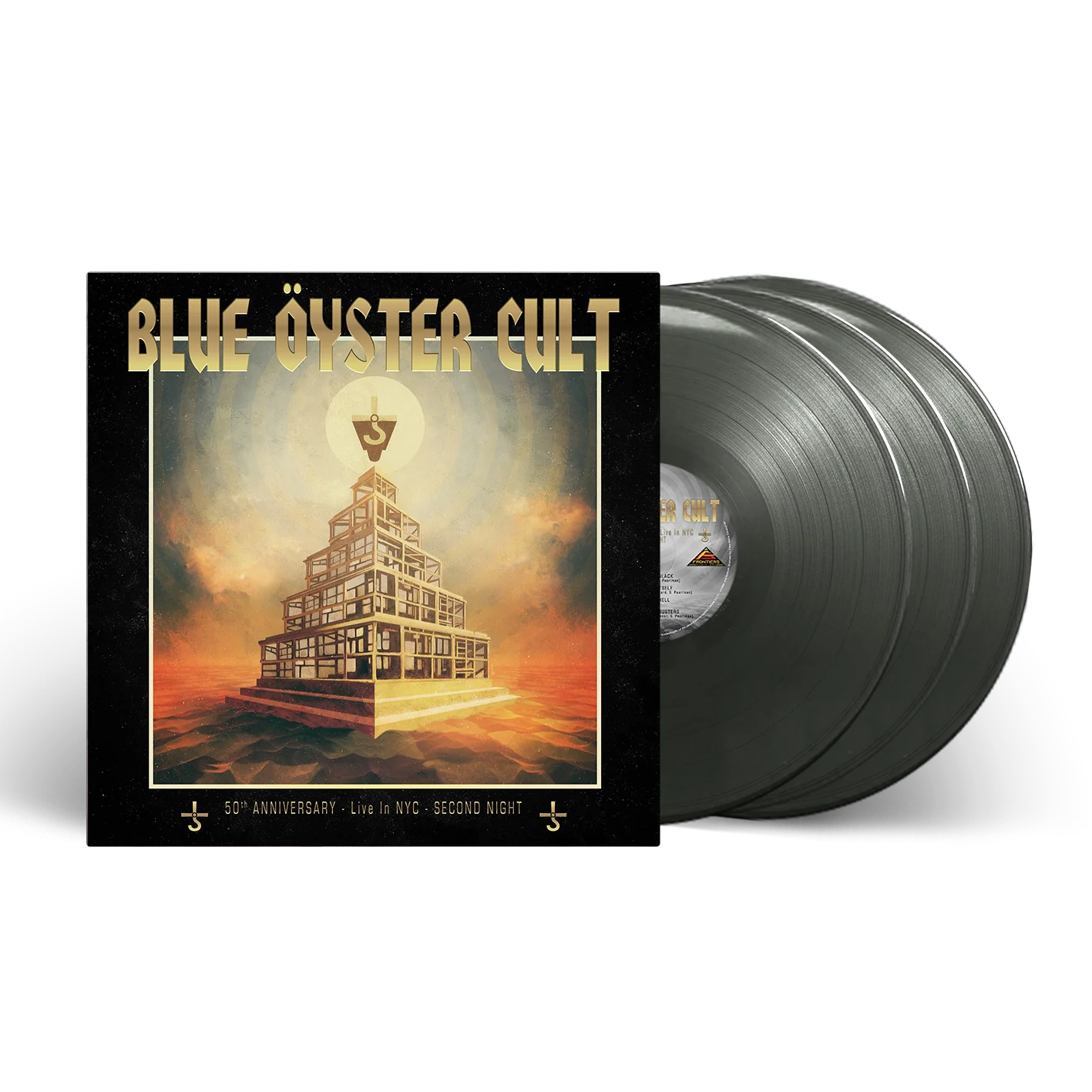 Blue Öyster Cult 50th Anniversary Live: Second Night - Black Vinyl 3LP