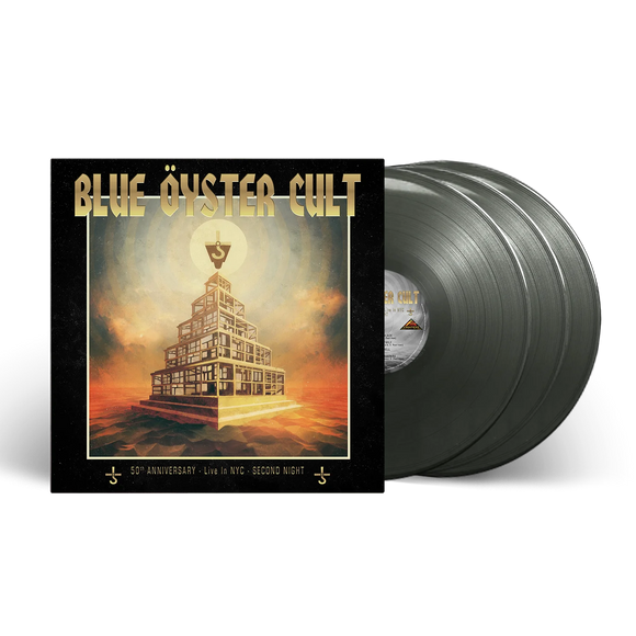 Blue Öyster Cult 50th Anniversary Live: 2nd Night - Black Vinyl 3LP