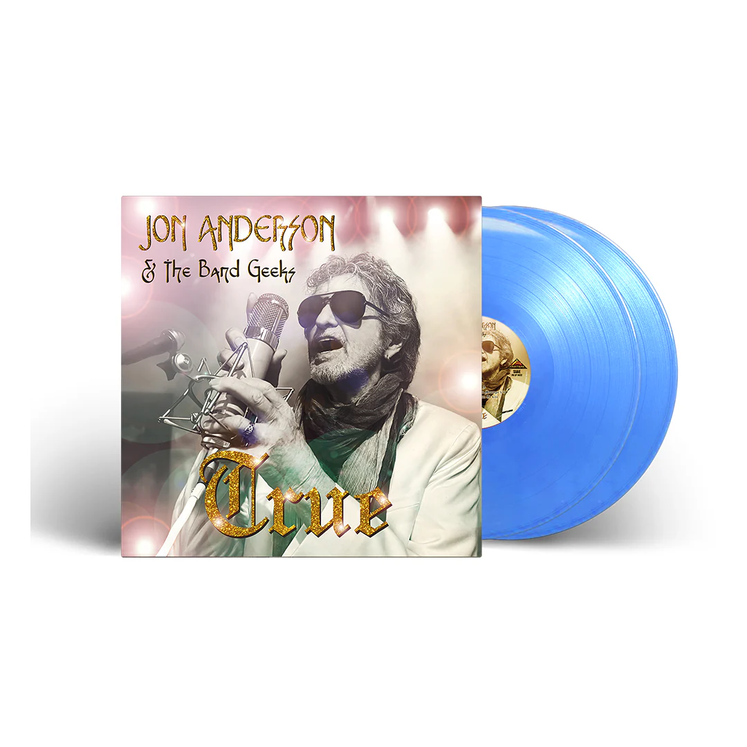 Jon Anderson & The Band Geeks - True - Transparent Blue Vinyl 2LP