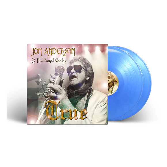 Jon Anderson & The Band Geeks - True - Transparent Blue Vinyl 2LP