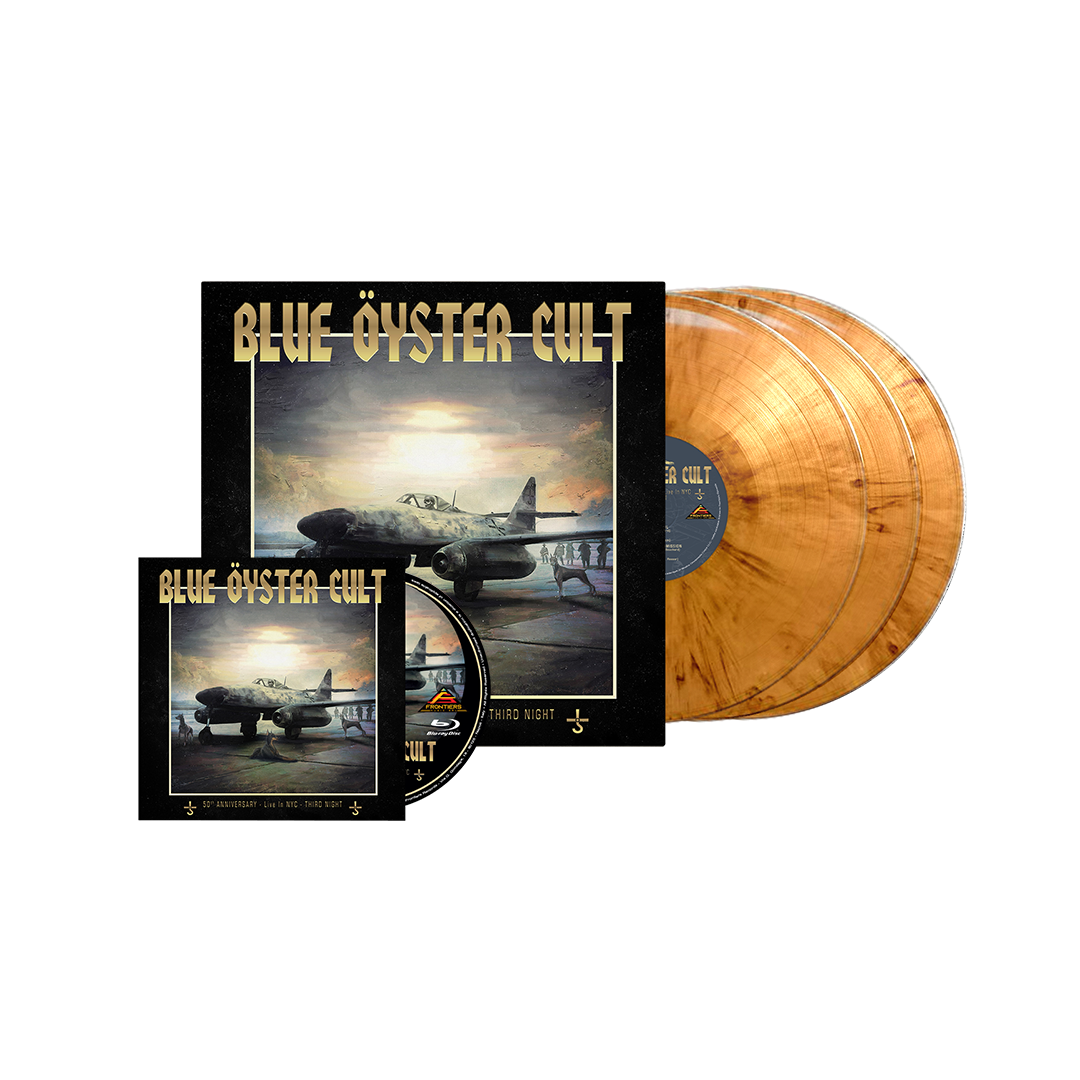 Blue Oyster Cult - 50th Anniversary Live - Third Night - 2CD/DVD + 3LP (Orange Marble)