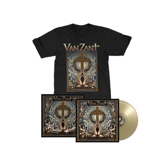 Van Zant - Always Look Up - Gold LP, T-Shirt, Art Card (signed)