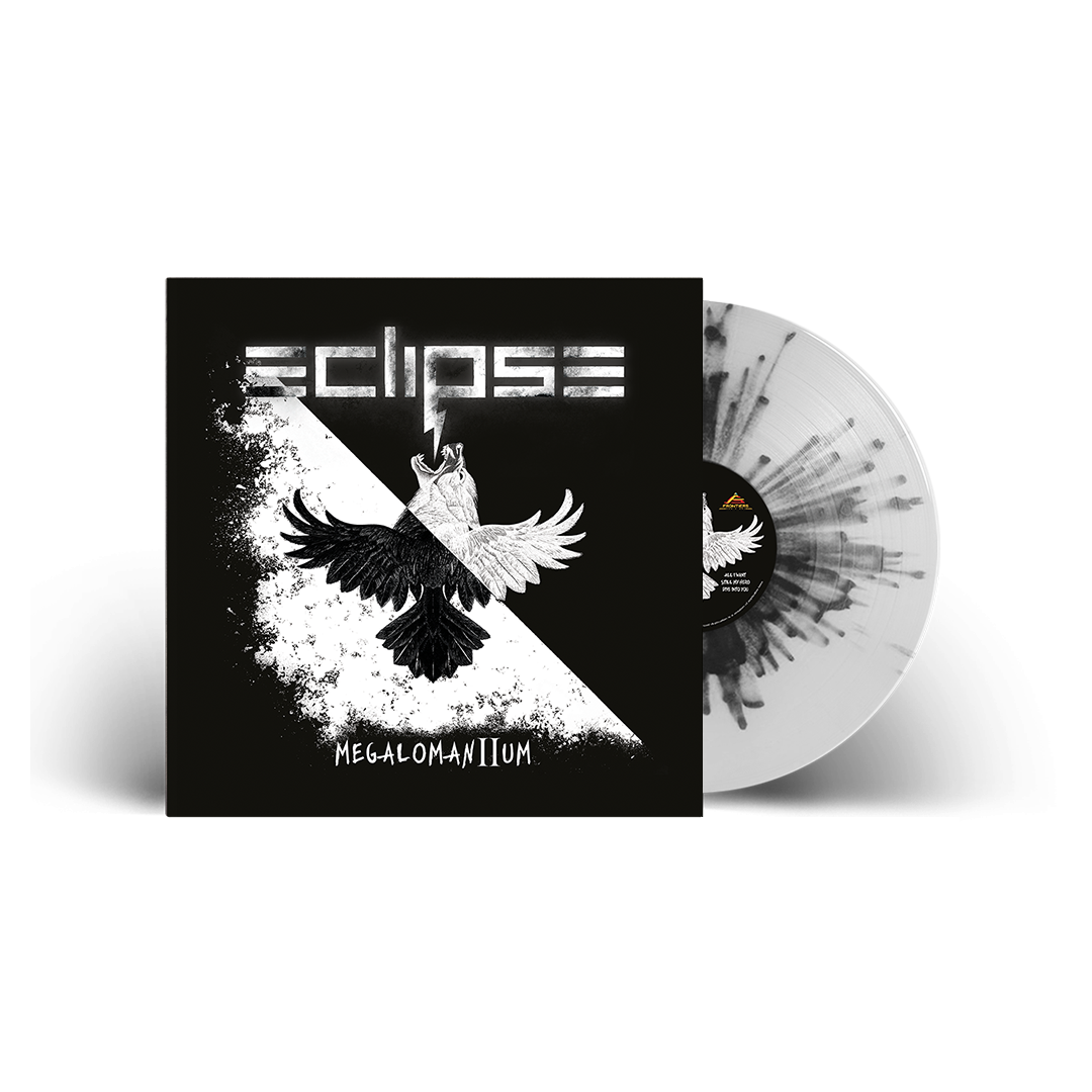 Eclipse - Megalomanium II - Crystal/Black Splatter Vinyl