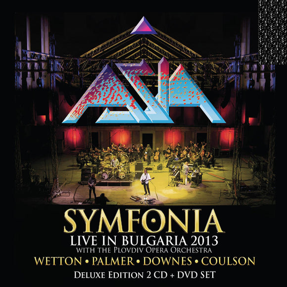 ASIA - Symfonia - Live In Bulgaria 2013 - Deluxe 2CD/DVD Ed.