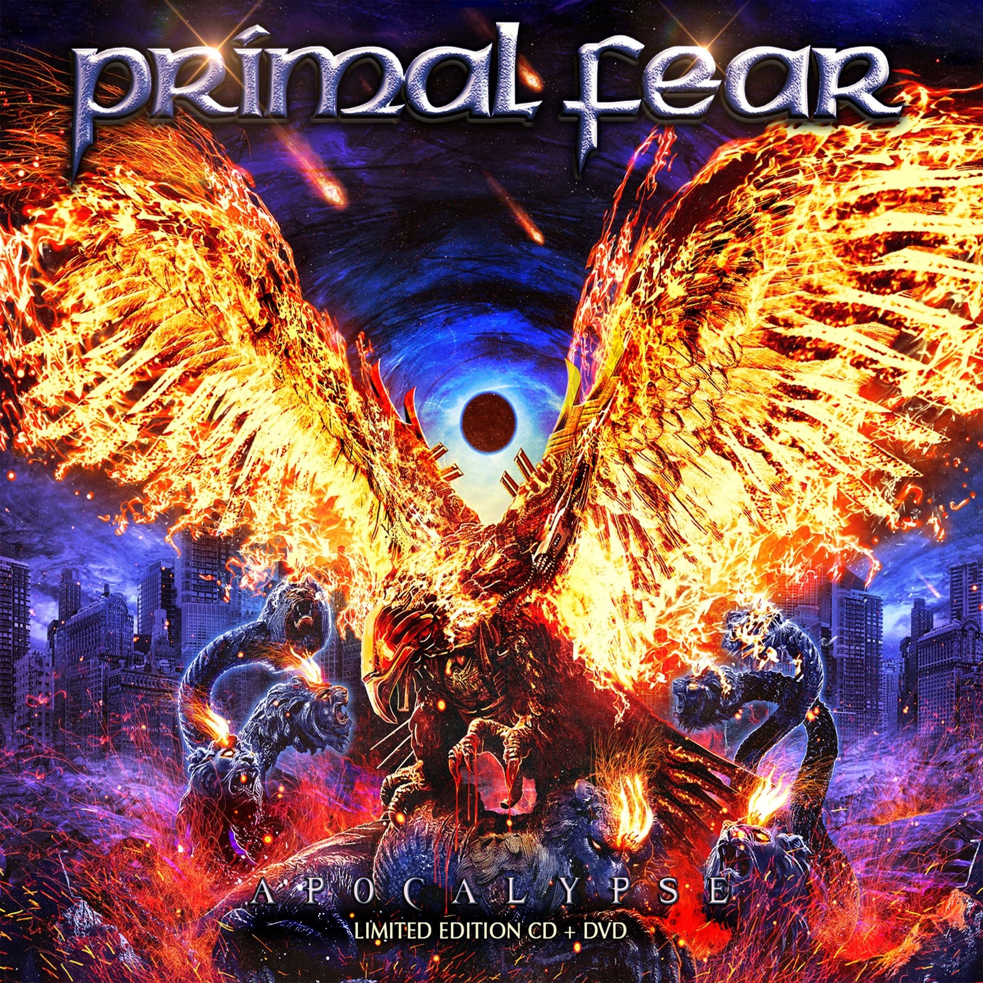 PRIMAL FEAR - Apocalypse - 2xCD+DVD+T-Shirt