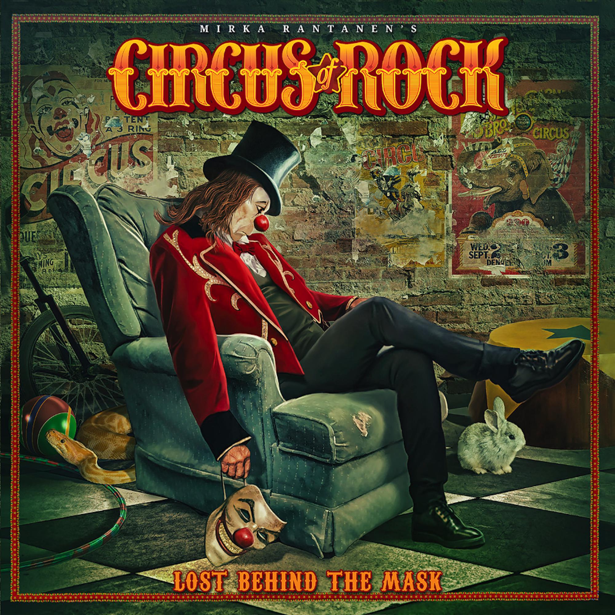 CIRCUS OF ROCK - Lost Behind The Mask - CD