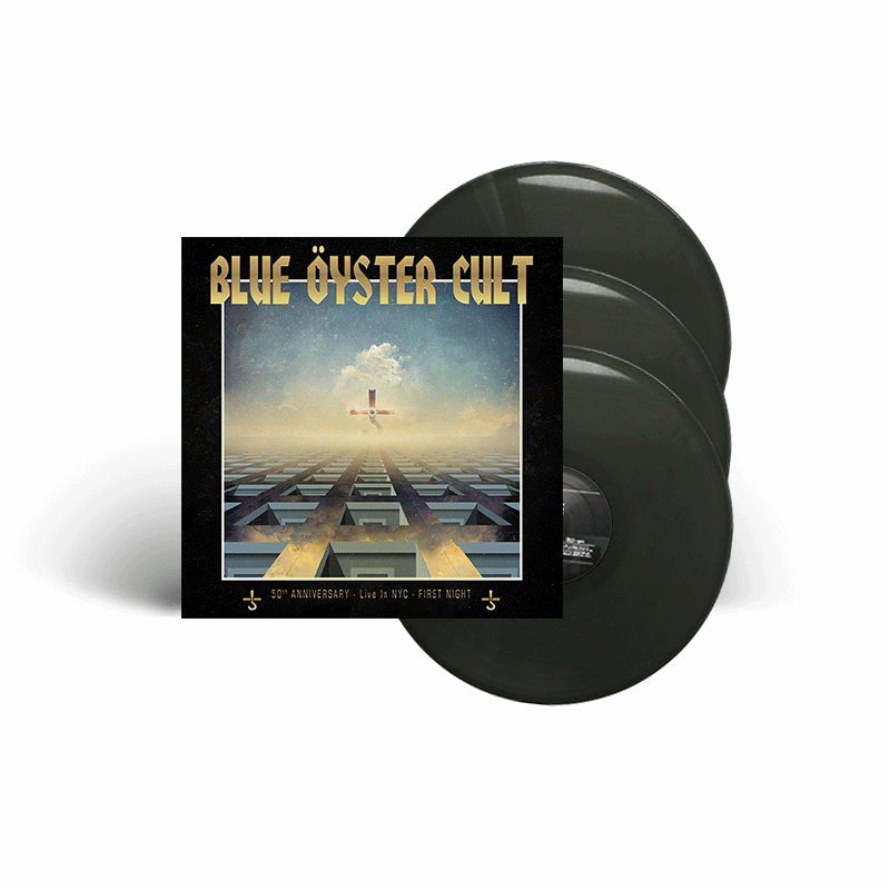 BLUE ÖYSTER CULT - 50th Anniversary Live - First Night - Black 3xLP