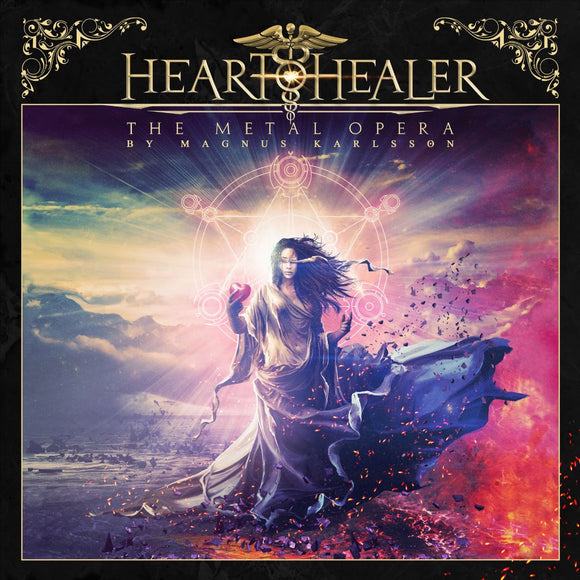 HEART HEALER - The Metal Opera by Magnus Karlsson - Gold 2xLP