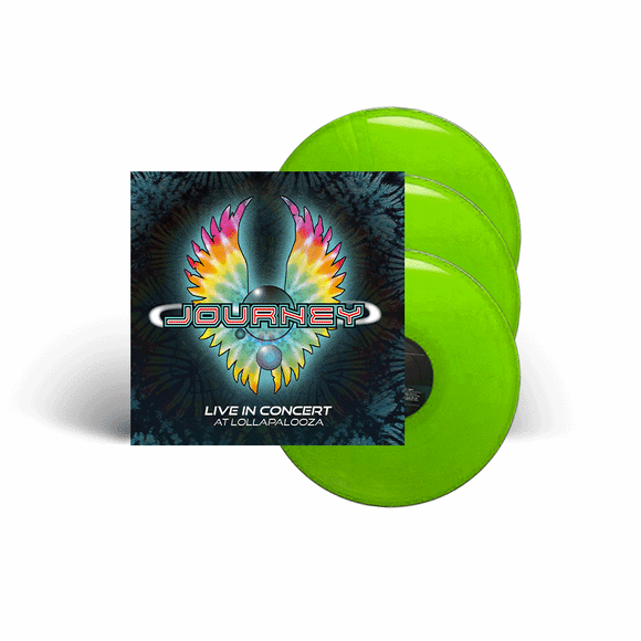 JOURNEY - Live in Concert at Lollapalooza - Green 3xLP