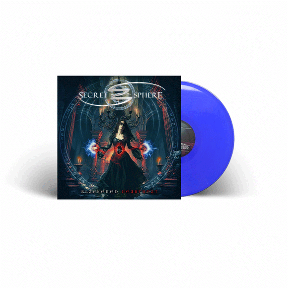 SECRET SPHERE - Blackened Heartbeat - Blue LP
