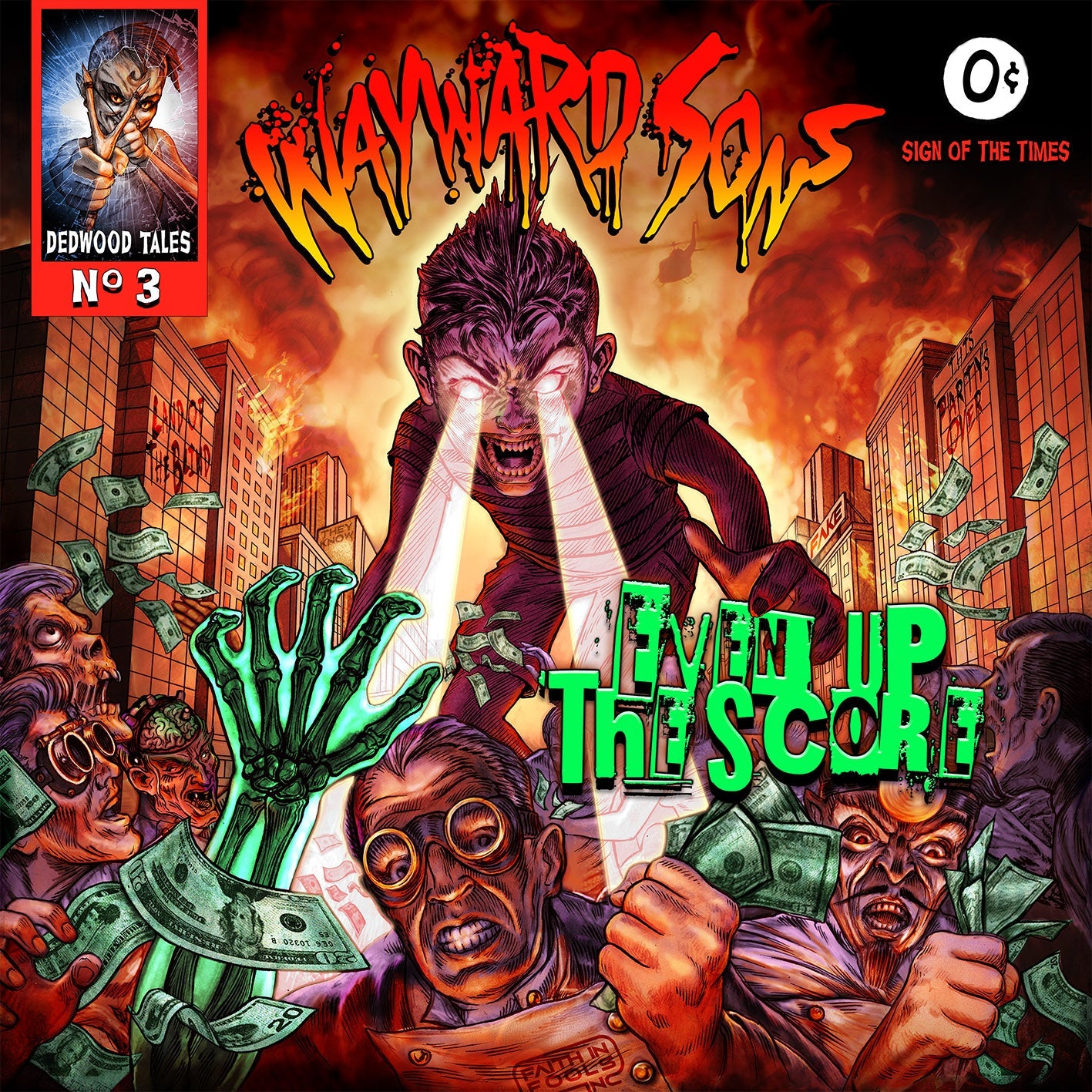 WAYWARD SONS - Even Up The Score - CD